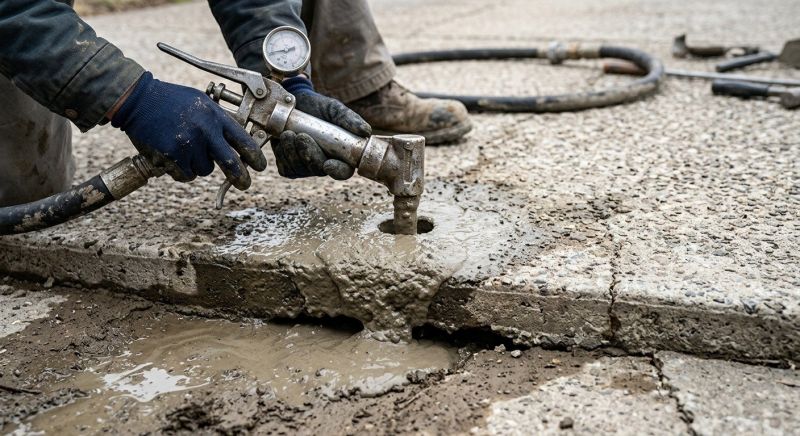 Concrete Leveling in West Des Moines, IA