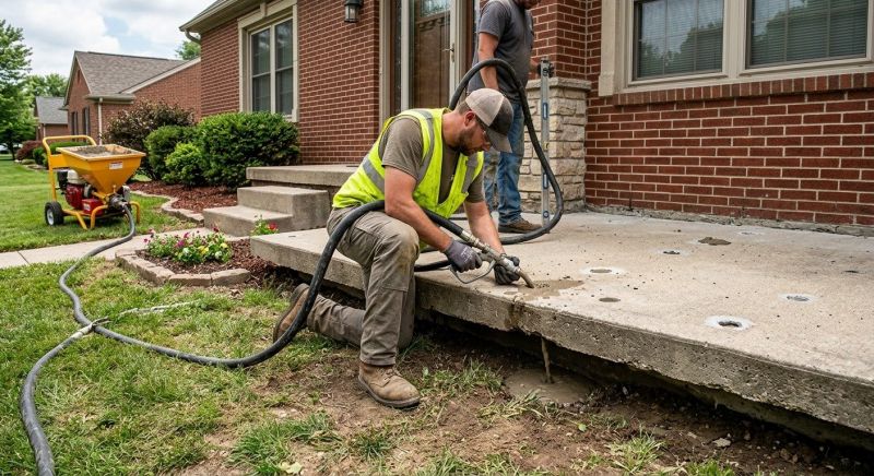 Sunken Slab Repair in Denver, CO