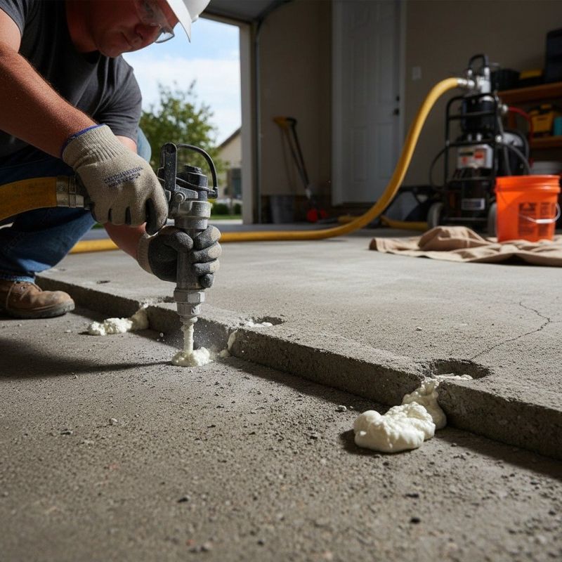 Concrete Leveling in West Des Moines, IA