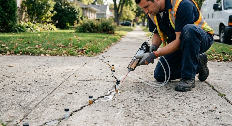Concrete Settlement Repair in Tampa, FL