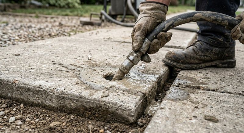 Concrete Slab Jacking in Denver, CO