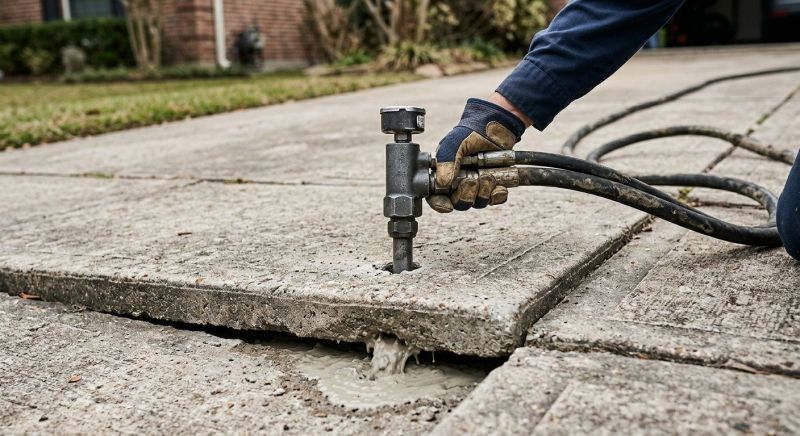 Concrete Slab Jacking in Columbus, OH
