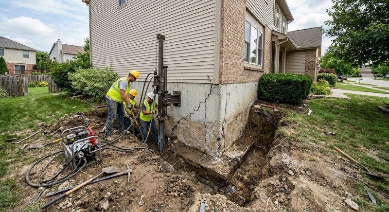 Foundation Damage Repair in Columbus, OH