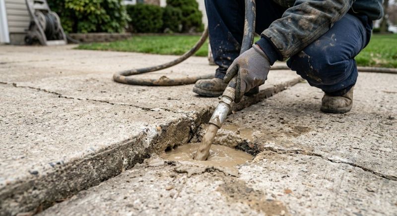 Garage Settling Repair in West Des Moines, IA