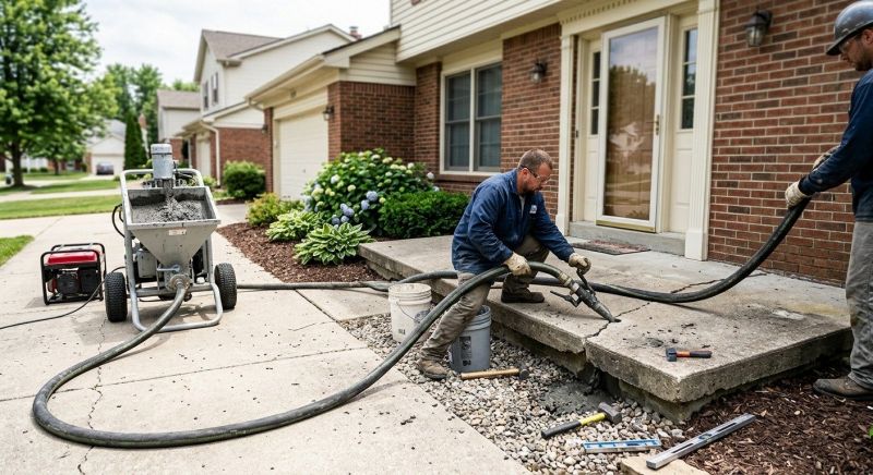 Garage Settling Repair in San Antonio, TX