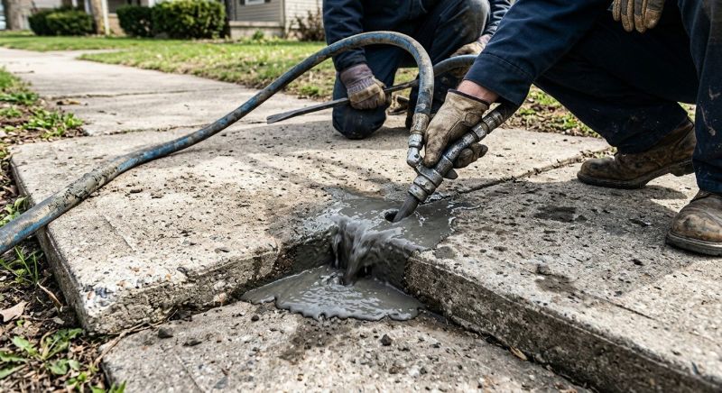 Sidewalk Raising in Columbus, OH