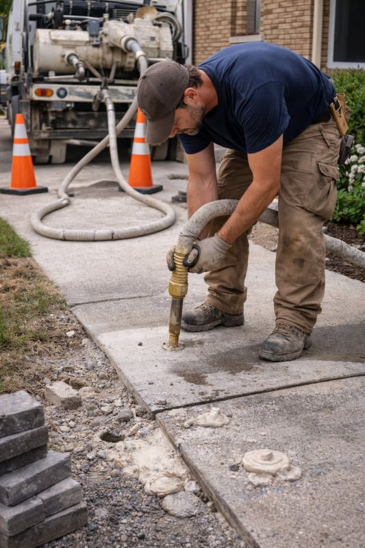 Slab Mudjacking in West Des Moines, IA