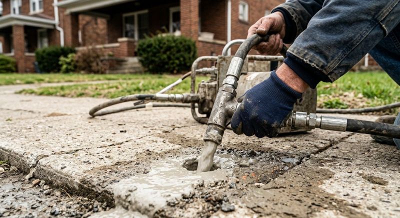 Sunken Sidewalk Repair in San Antonio, TX