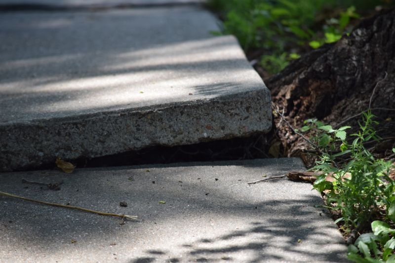 Sunken Sidewalk Repair in San Antonio, TX