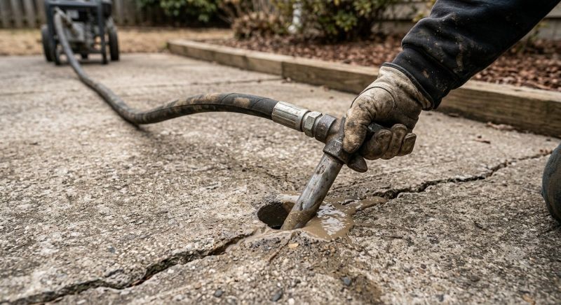 Sunken Slab Repair in West Des Moines, IA